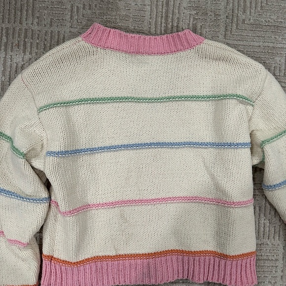Colorful Striped Women's Sweater - Picture 8 of 11